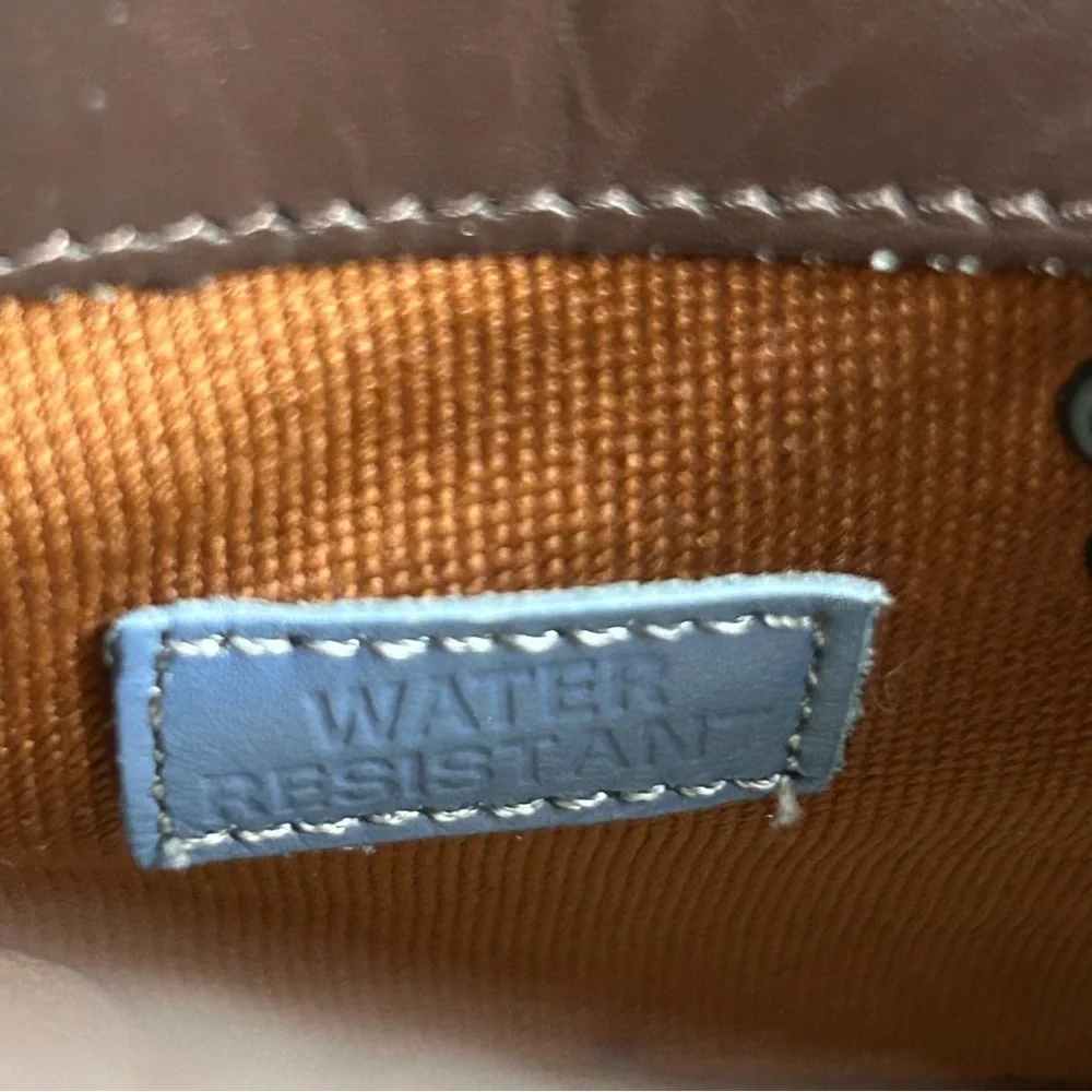 Cole Haan Men’s‎ Brown and White Hiking Boots Fall,Waterproof Size 9M